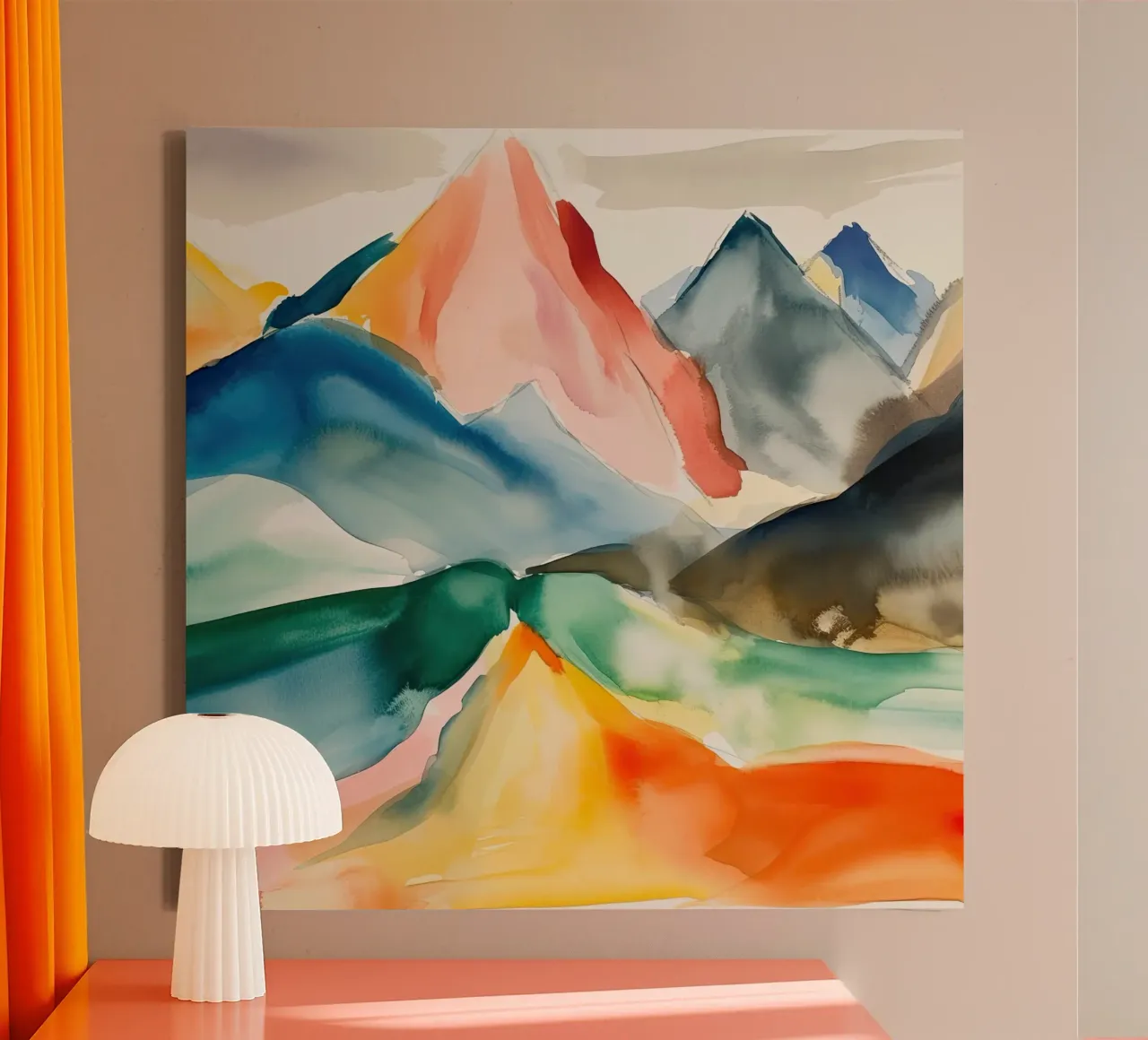 Cime colorate tela da DaarbyN