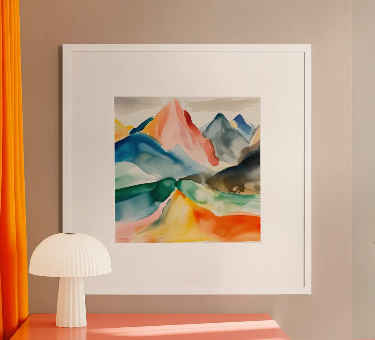 Cime colorate poster da DaarbyN