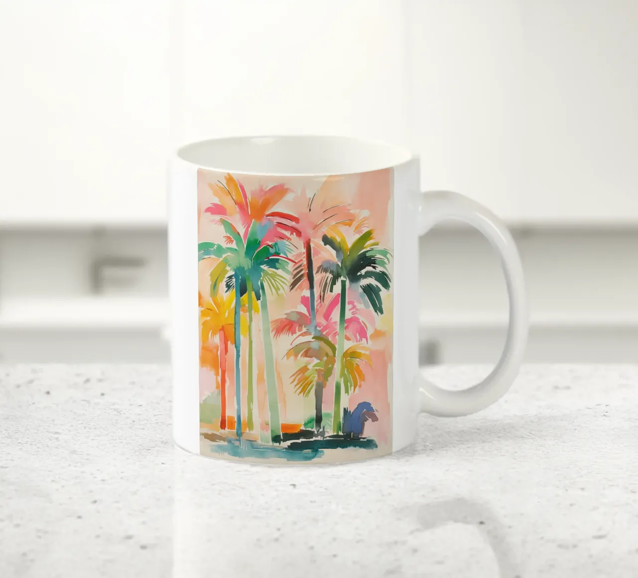 Paradiso delle palme tazza in ceramica da DaarbyN