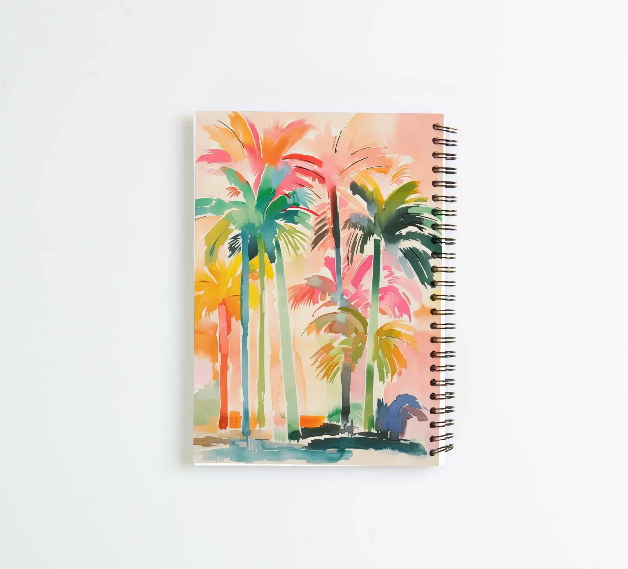 Palm Paradise spiral notebook by DaarbyN