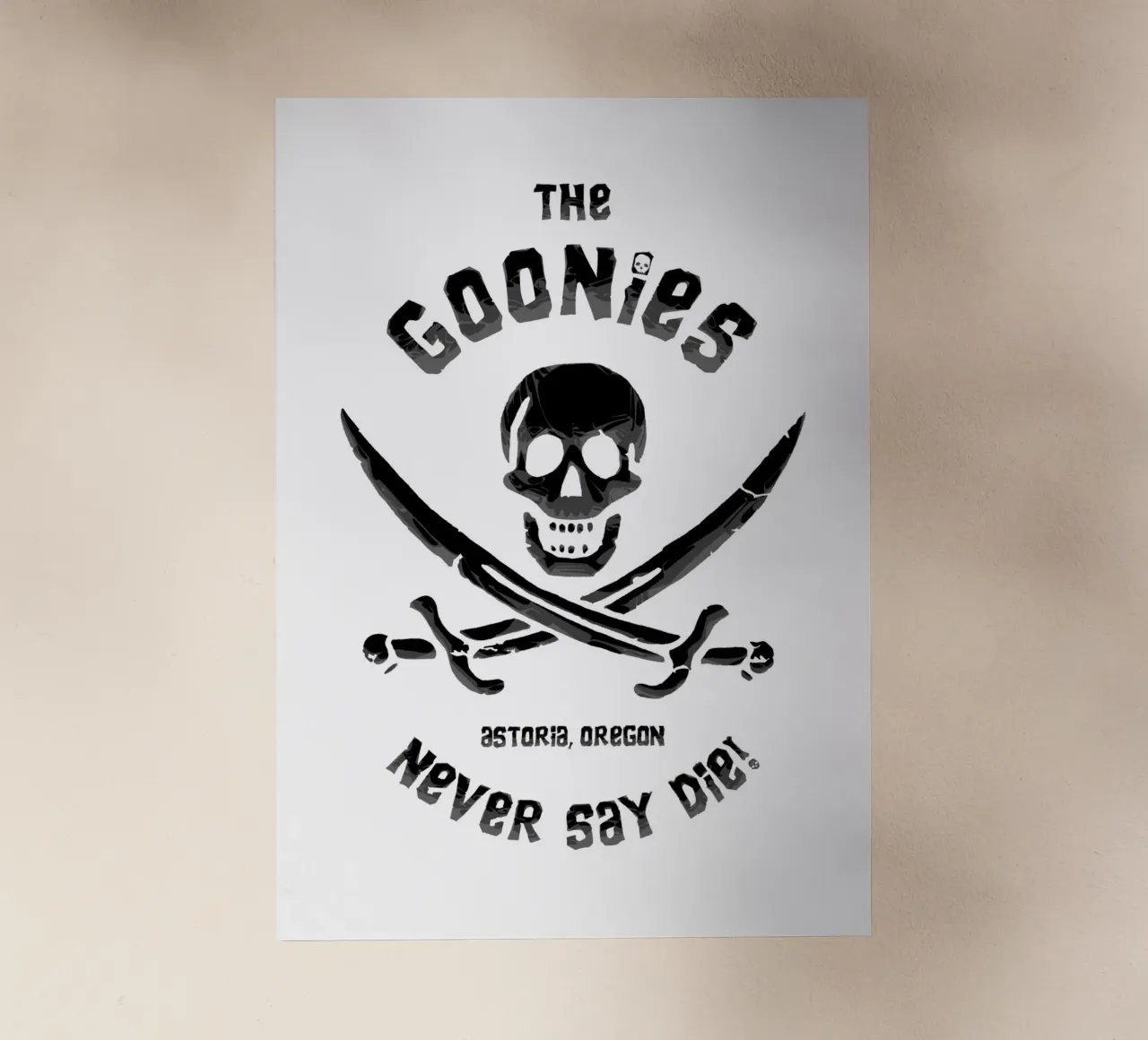 The Goonies pellicola backlit da nabakumov