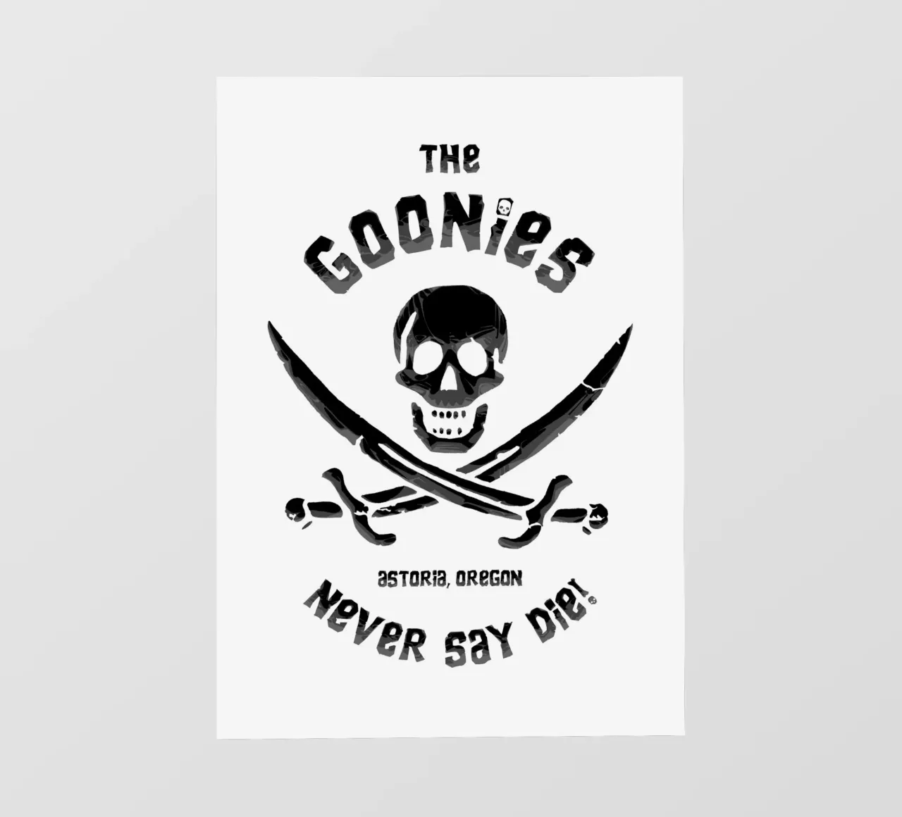 The Goonies pellicola backlit da nabakumov