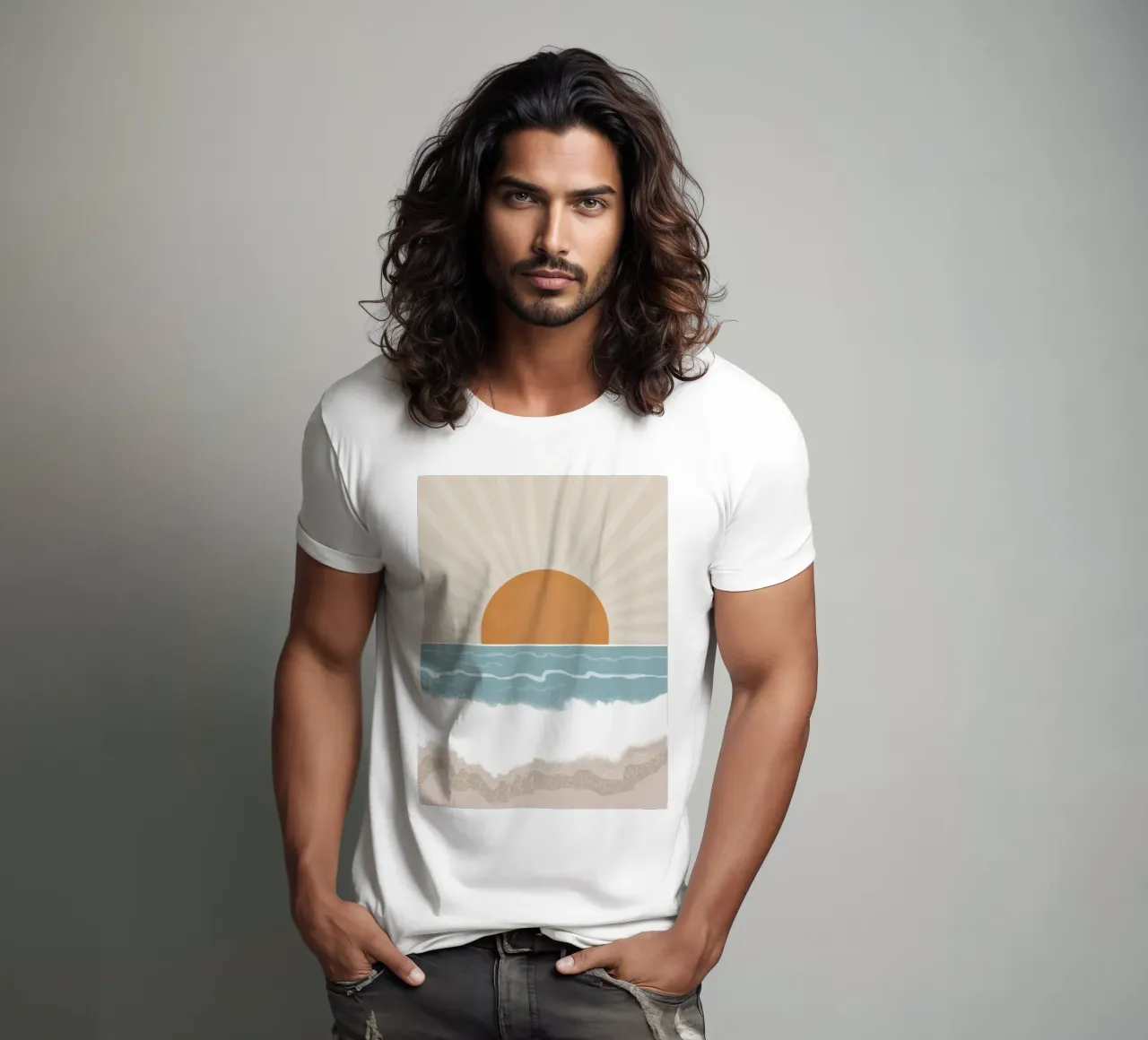 Coast t-shirt by Urban Art Draw