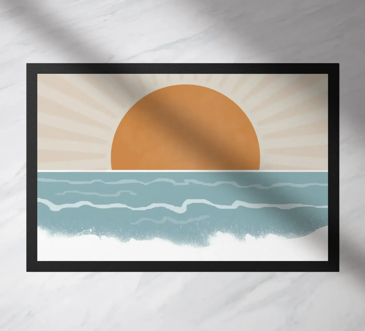 Kust deurmat van Urban Art Draw