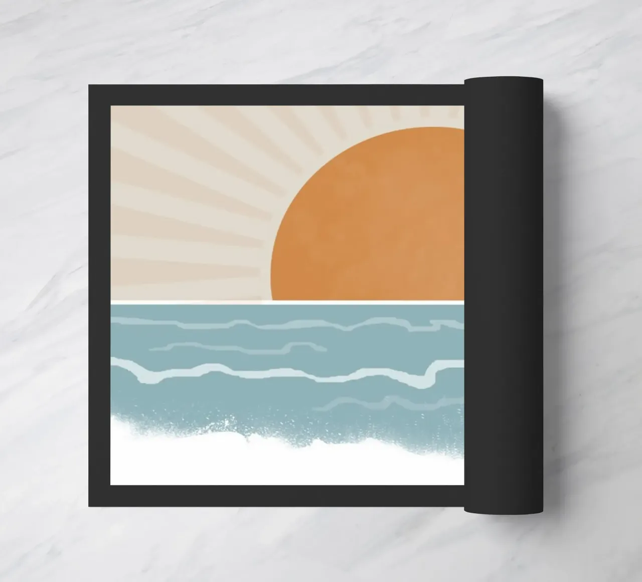 Kust deurmat van Urban Art Draw