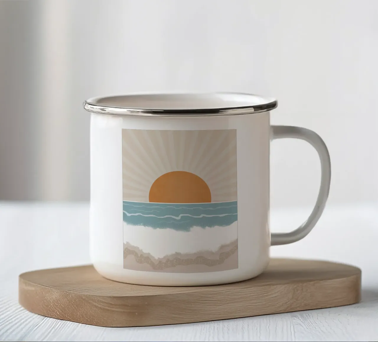 Costa tazza in smalto da Urban Art Draw