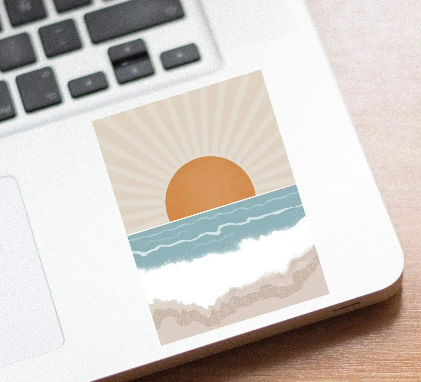 Küste Sticker von Urban Art Draw