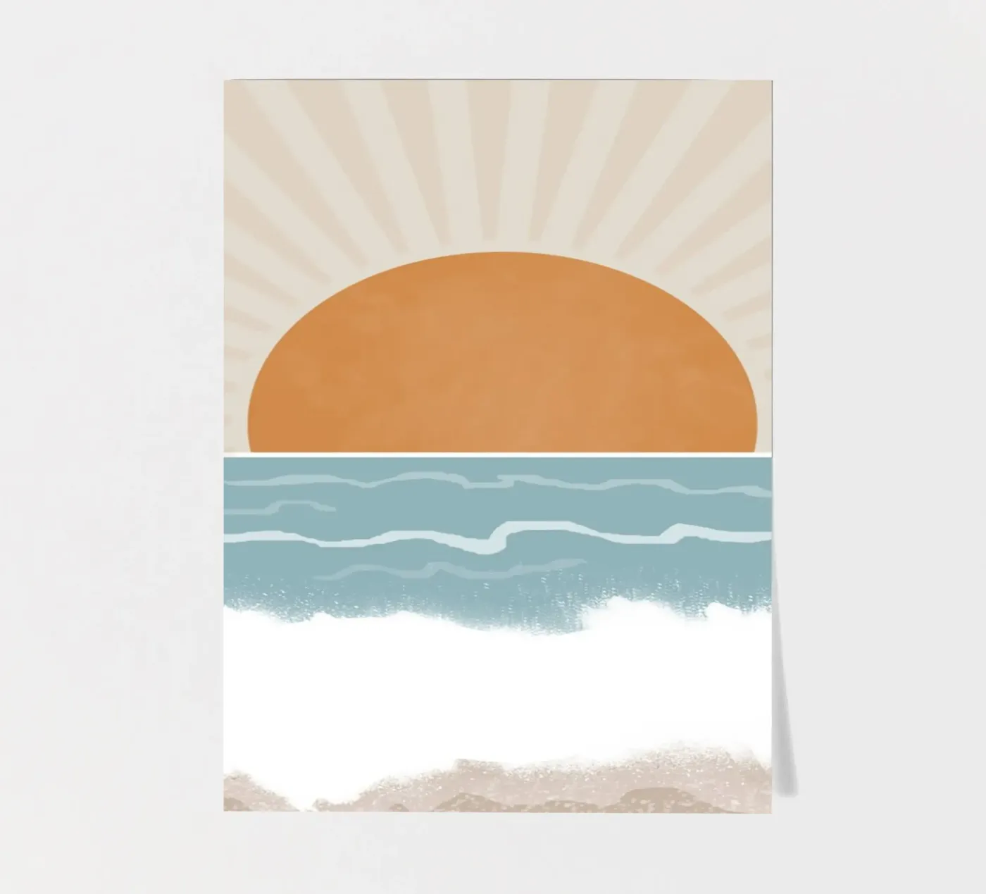 Coast stickervel van Urban Art Draw