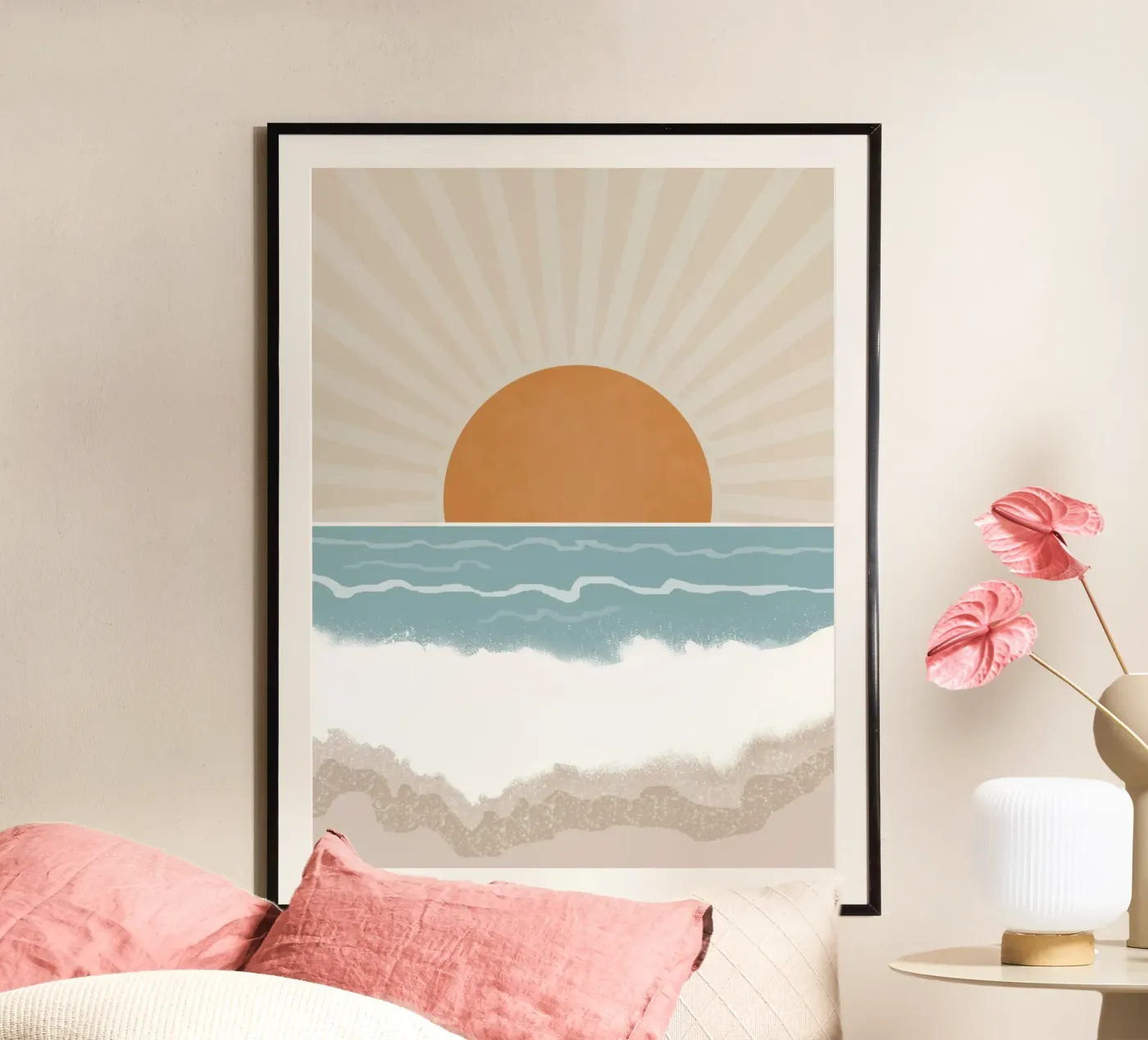 Coast Poster von Urban Art Draw