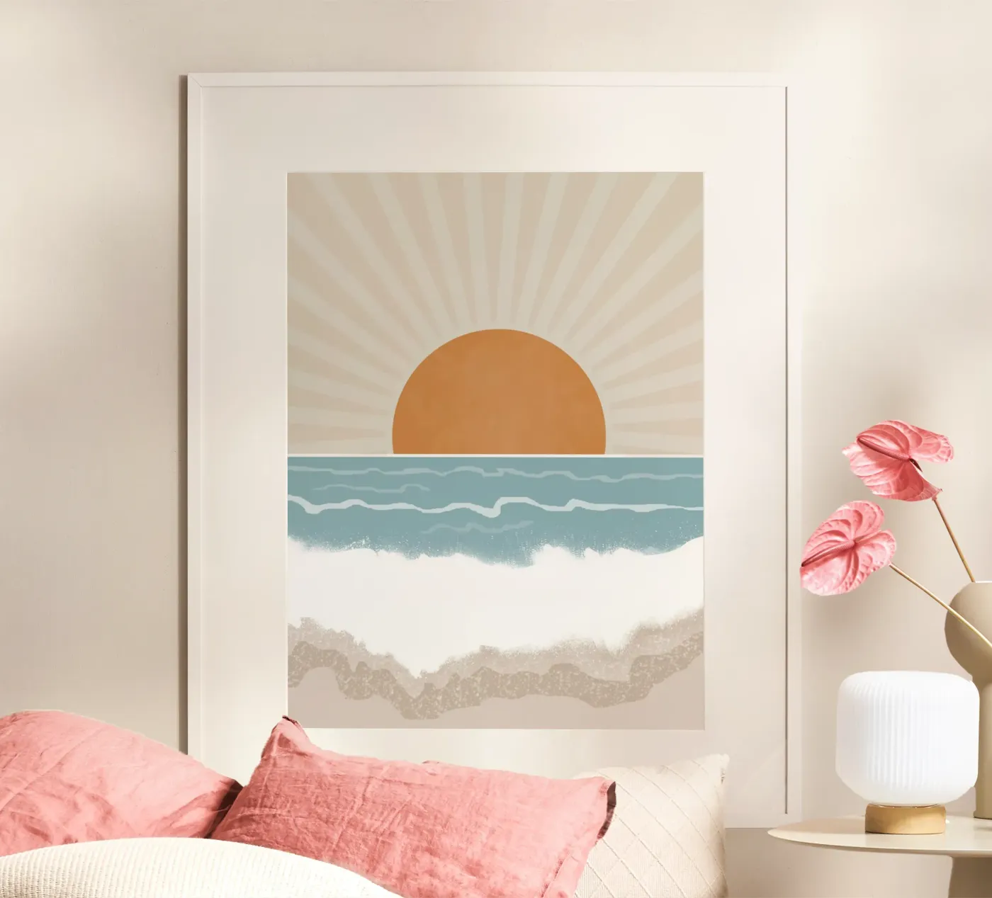 Coast Poster von Urban Art Draw