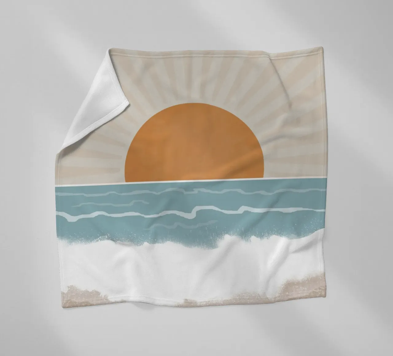 Kust fleecedeken van Urban Art Draw