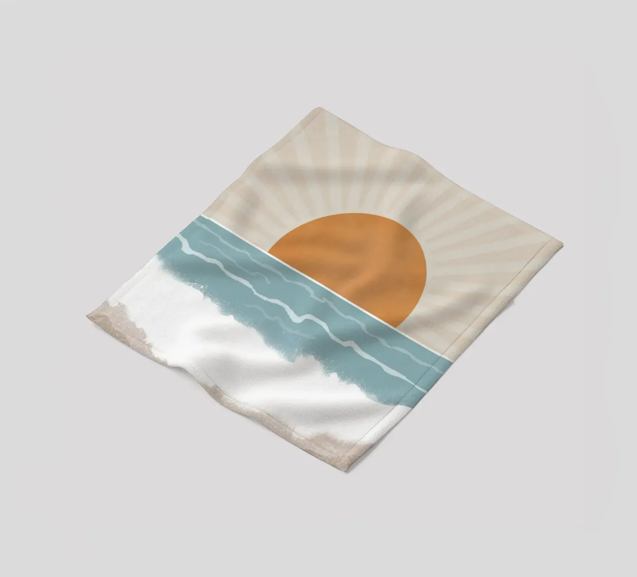 Kust fleecedeken van Urban Art Draw