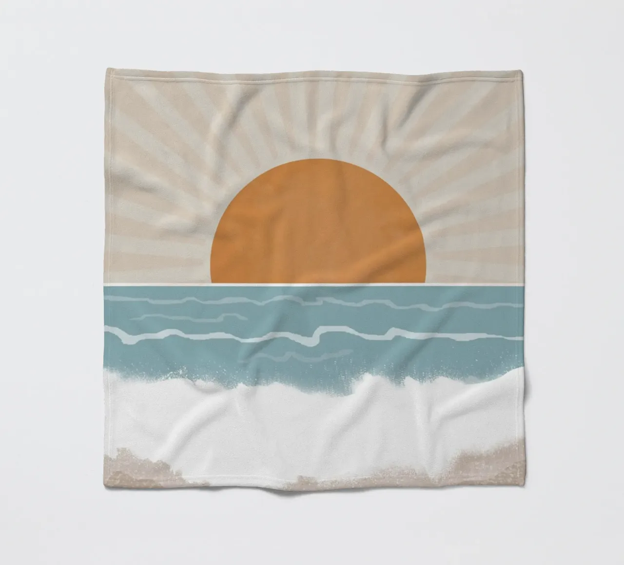 Kust fleecedeken van Urban Art Draw