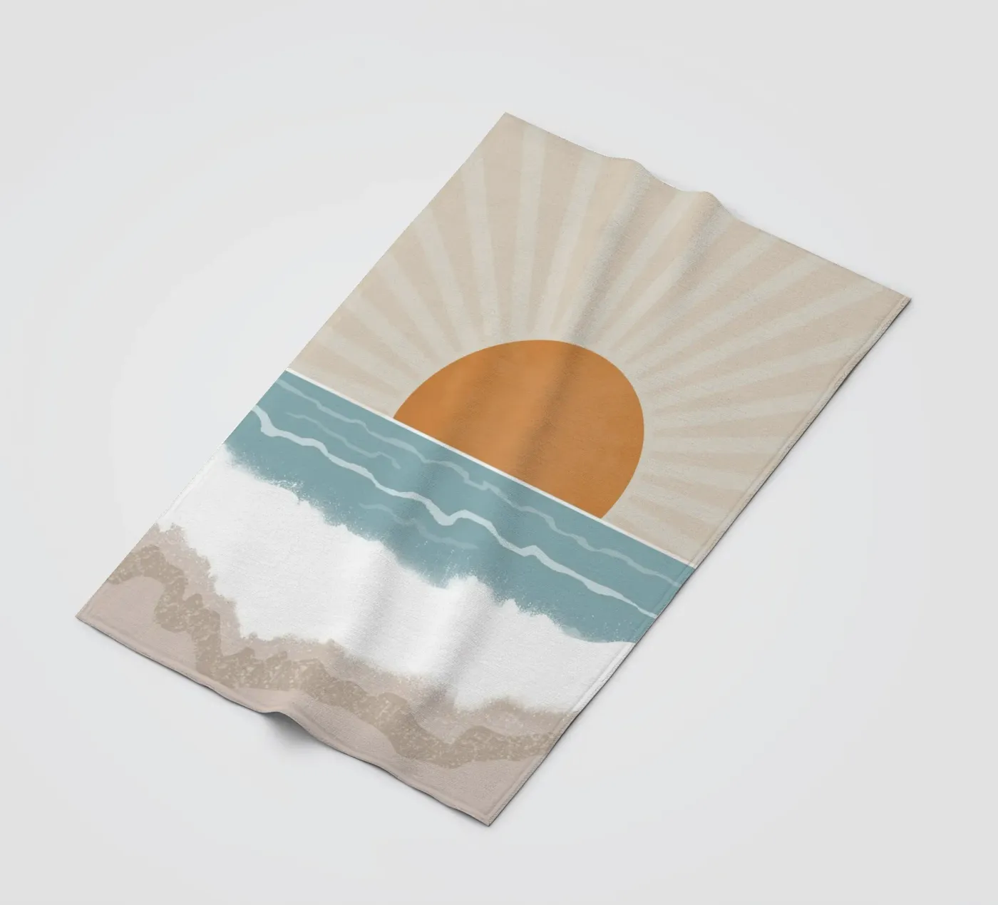 Kust fleecedeken van Urban Art Draw