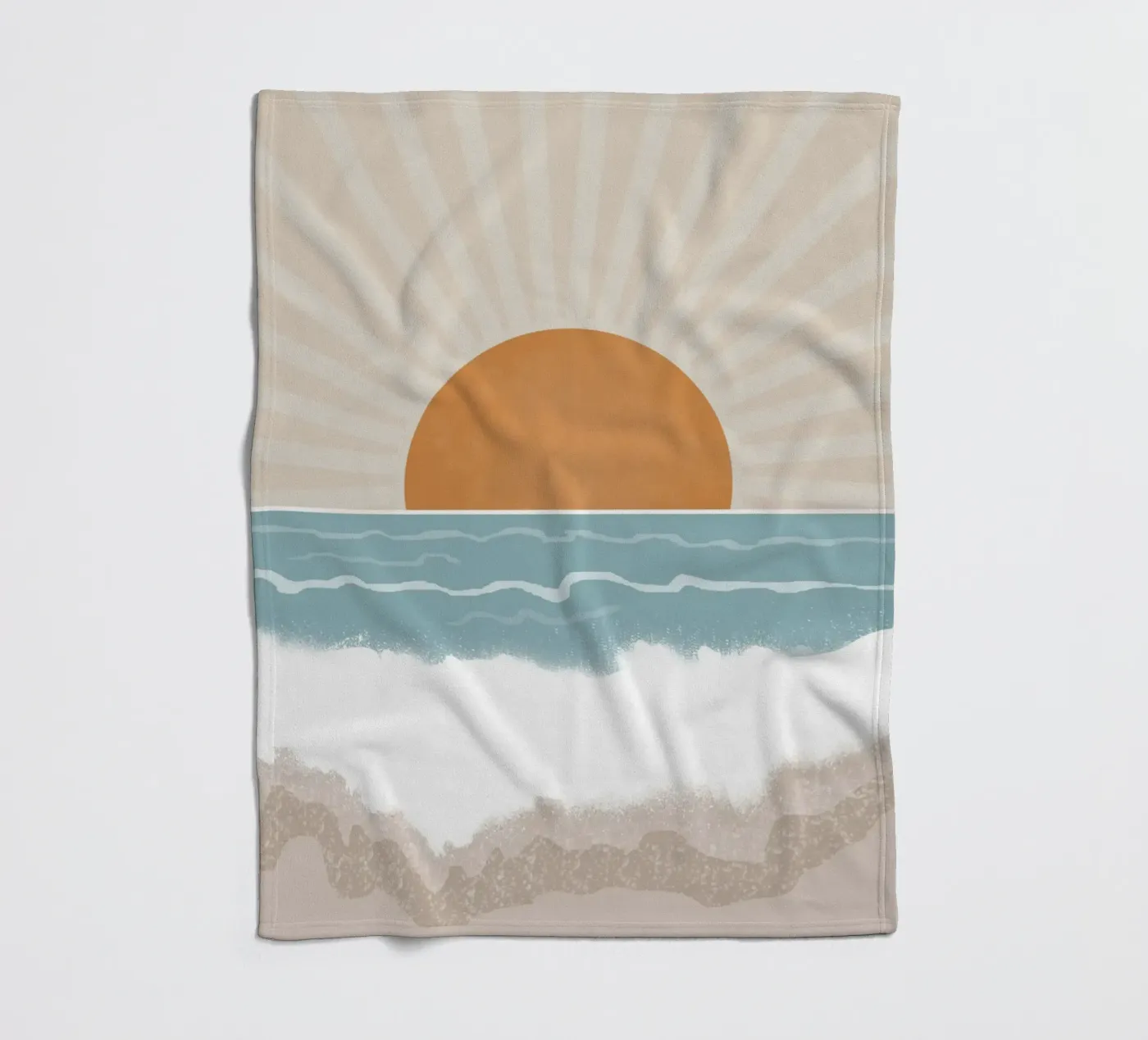 Kust fleecedeken van Urban Art Draw