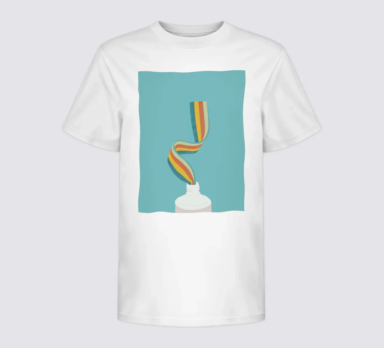 Arcobaleno t-shirt bambini da Urban Art Draw