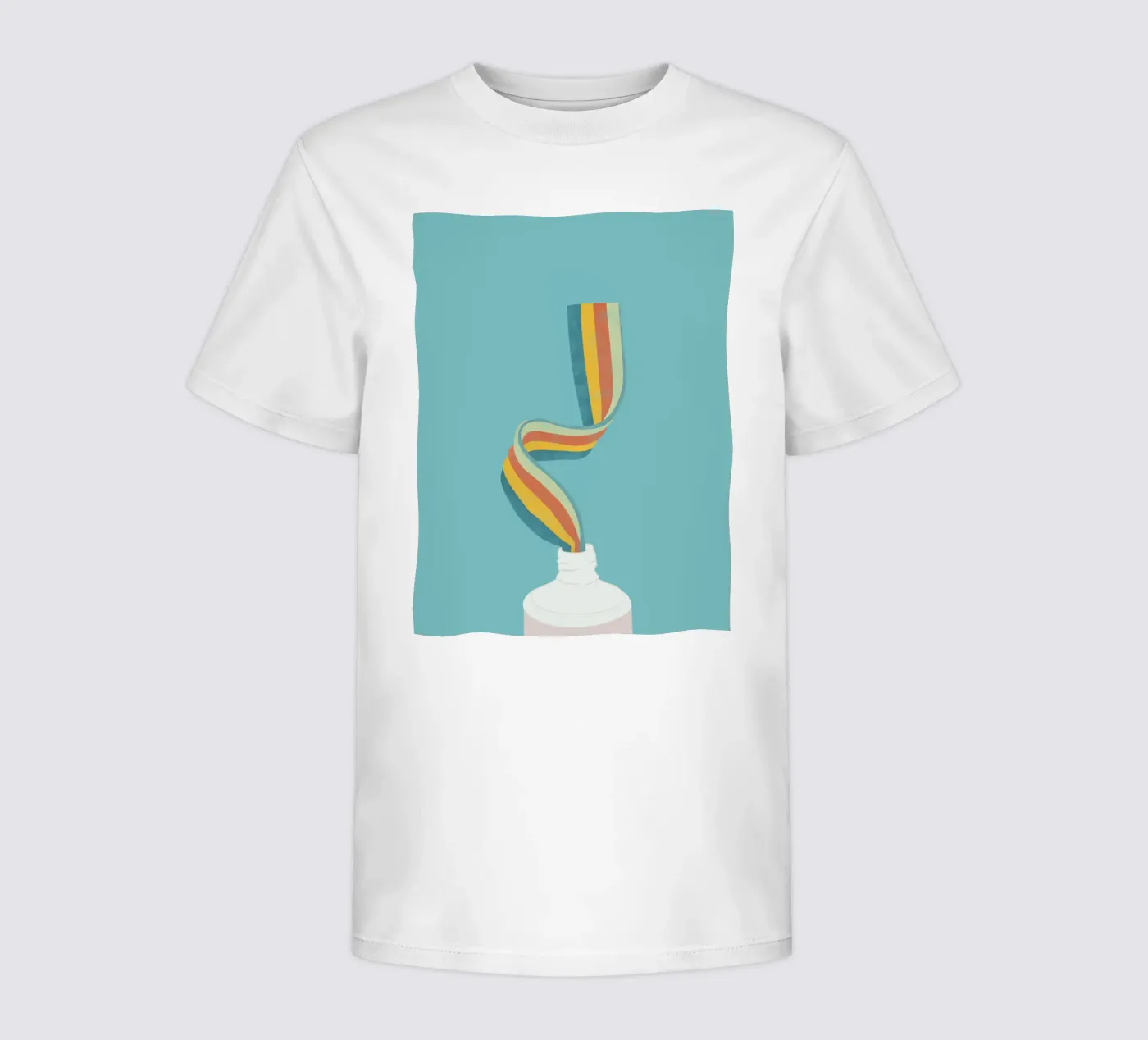 Arcobaleno t-shirt bambini da Urban Art Draw