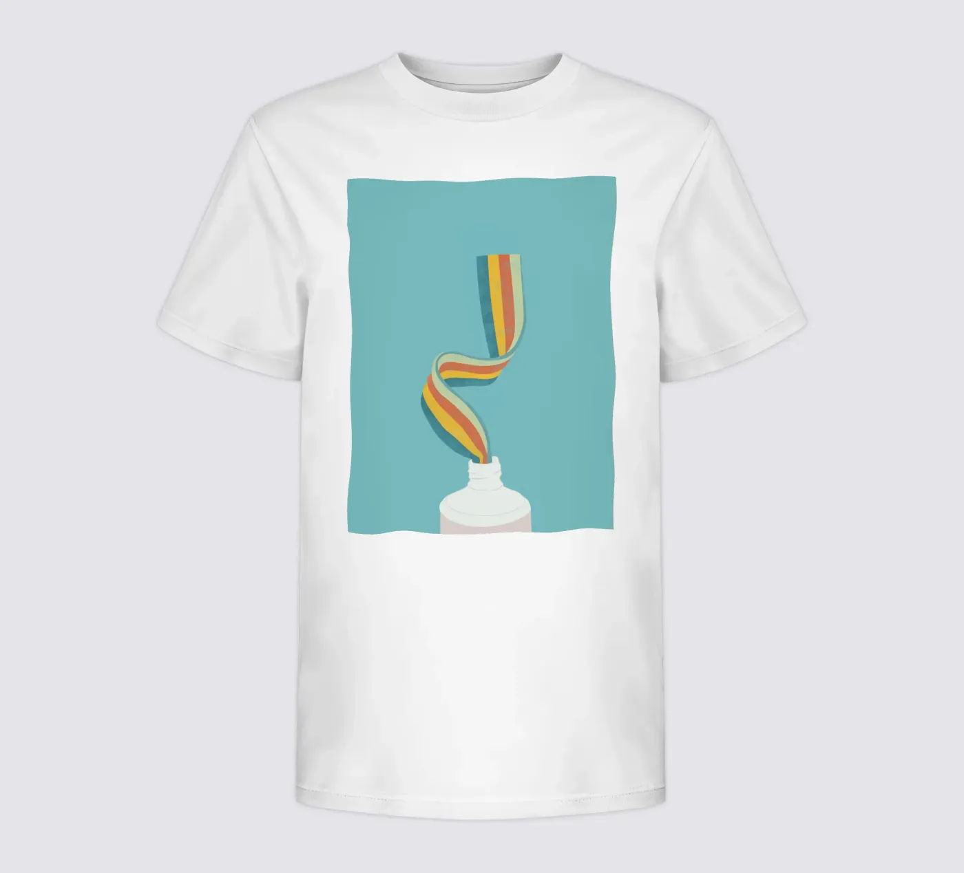 Arcobaleno t-shirt bambini da Urban Art Draw