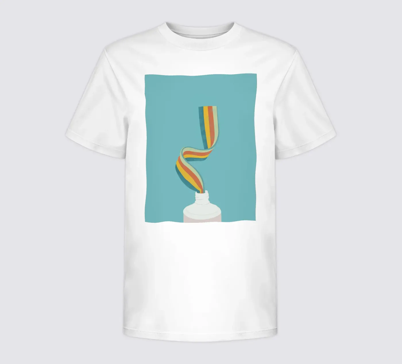 Arcobaleno t-shirt bambini da Urban Art Draw