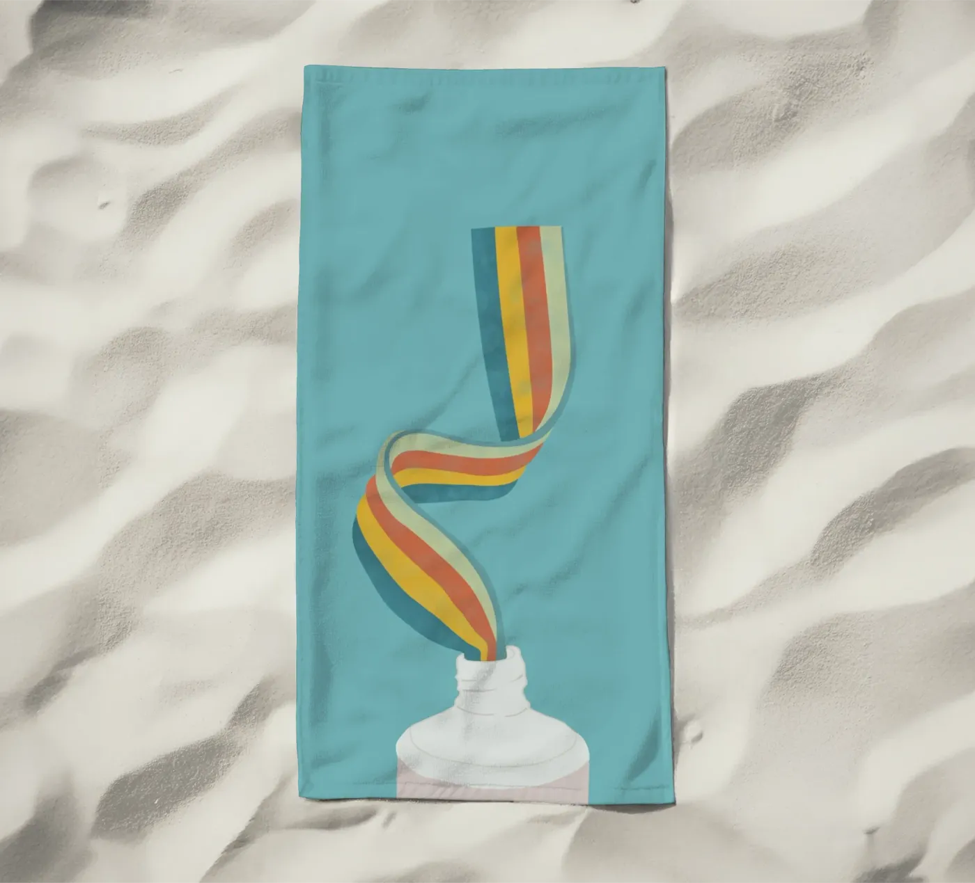 Arcobaleno telo mare da Urban Art Draw