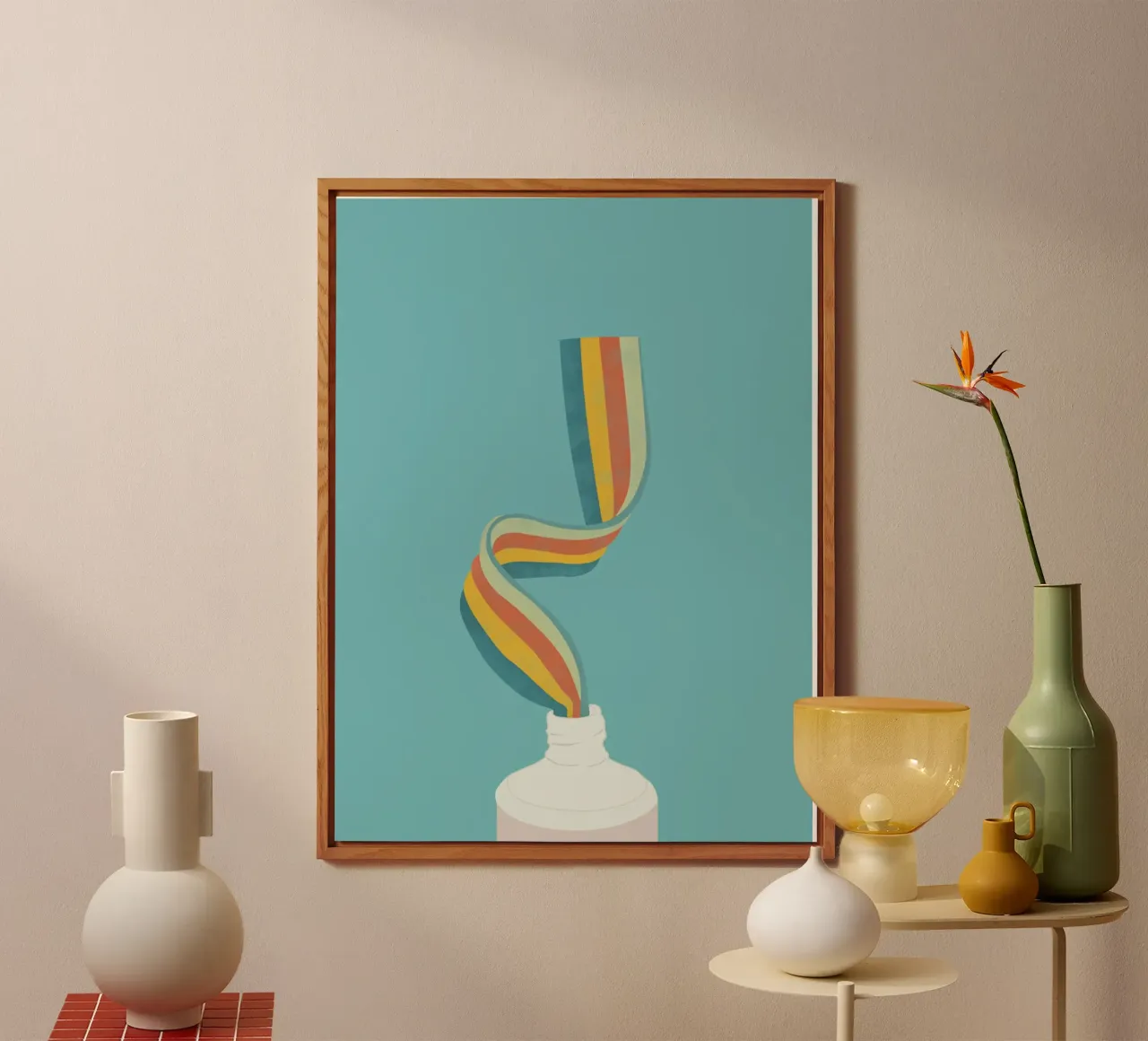 Arcobaleno pannello forex da Urban Art Draw