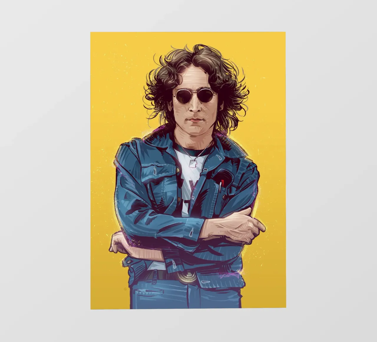 John Lennon telo in pvc da nabakumov