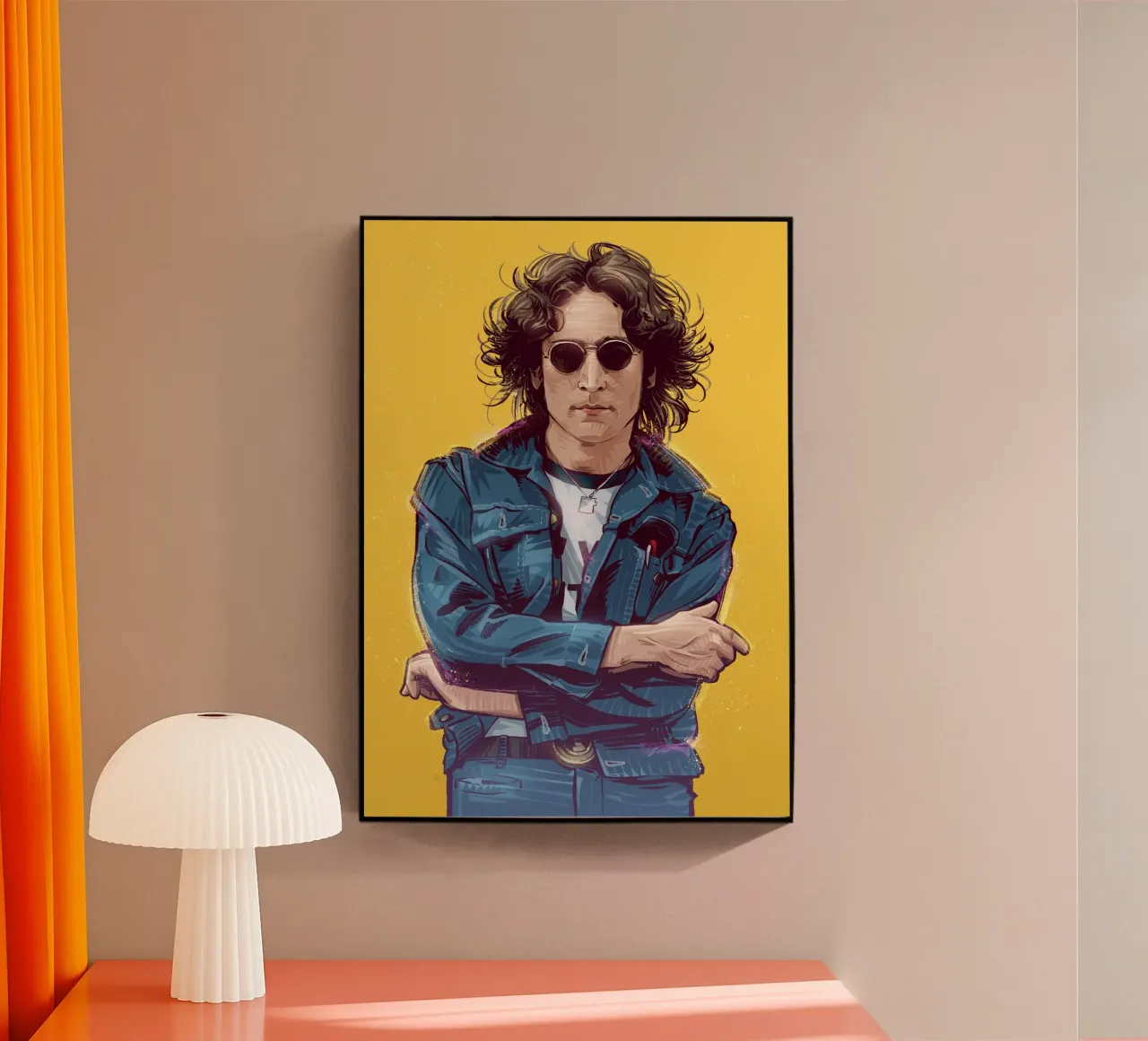 John Lennon plexiglass da nabakumov