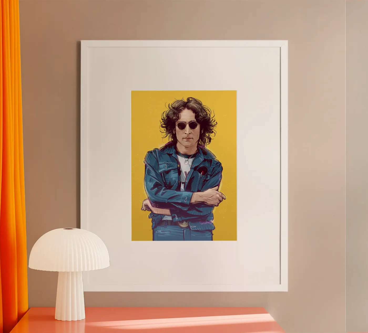 John Lennon poster da nabakumov