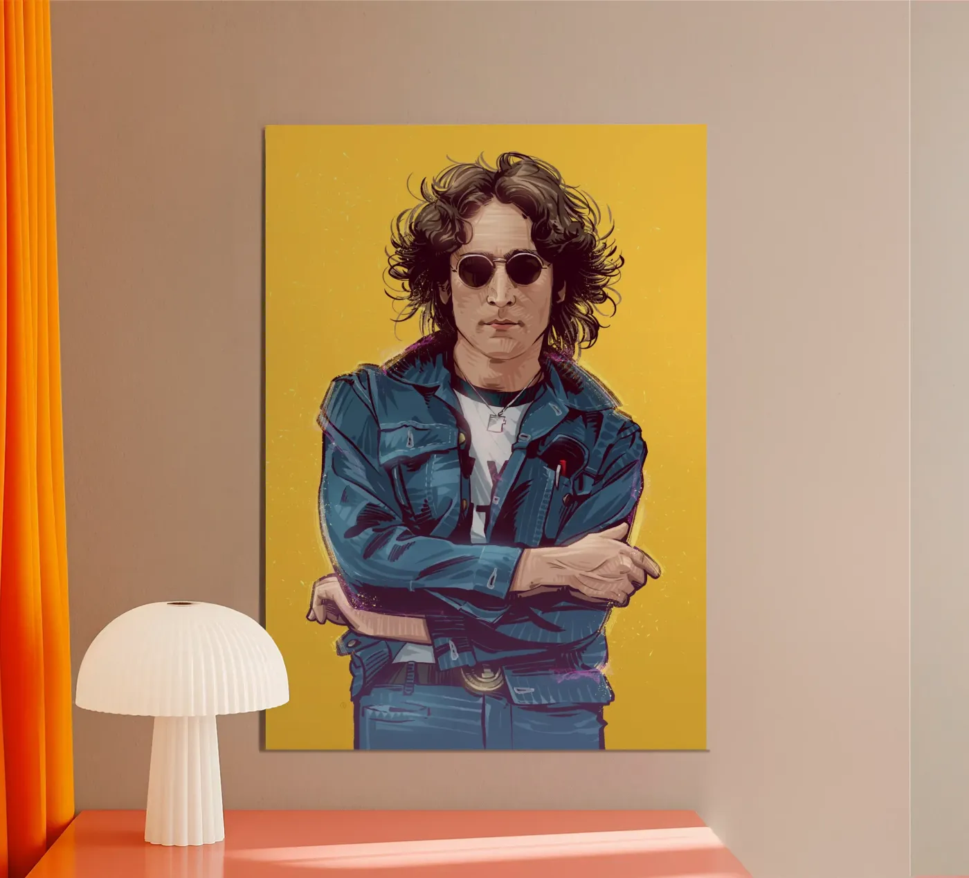 John Lennon poster da nabakumov