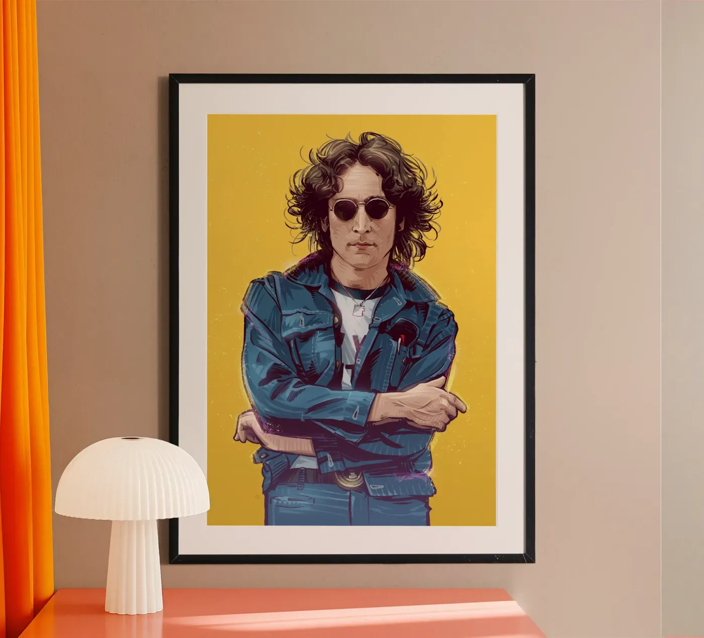John Lennon poster da nabakumov