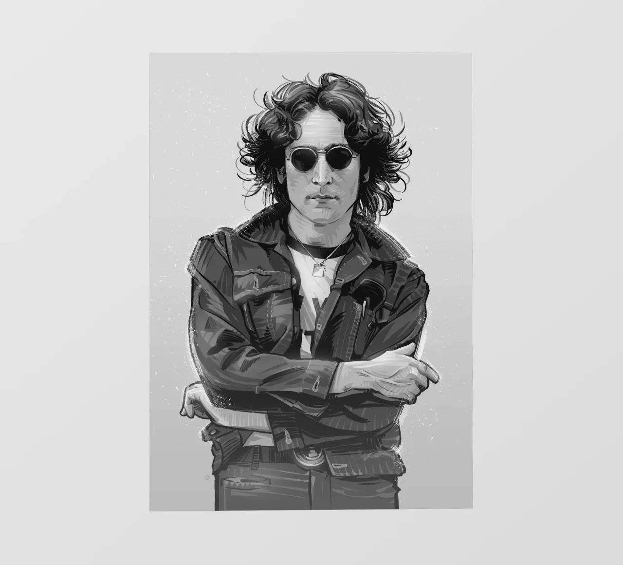 John Lennon Fototapete von nabakumov