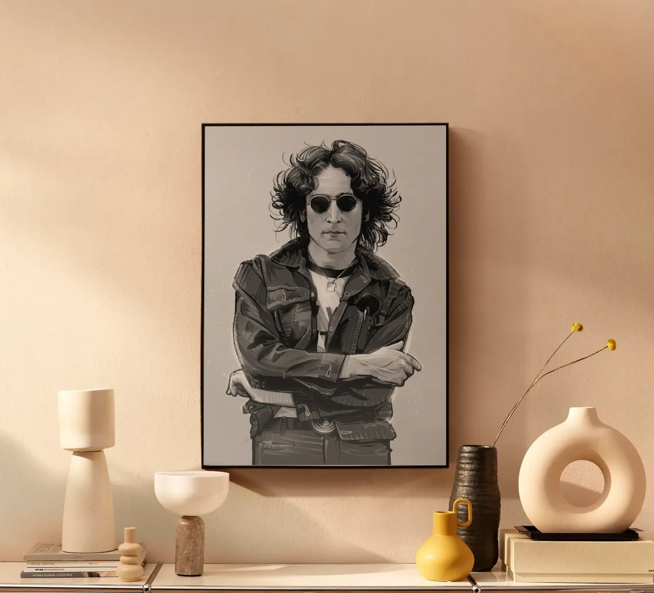 John Lennon plexiglass da nabakumov