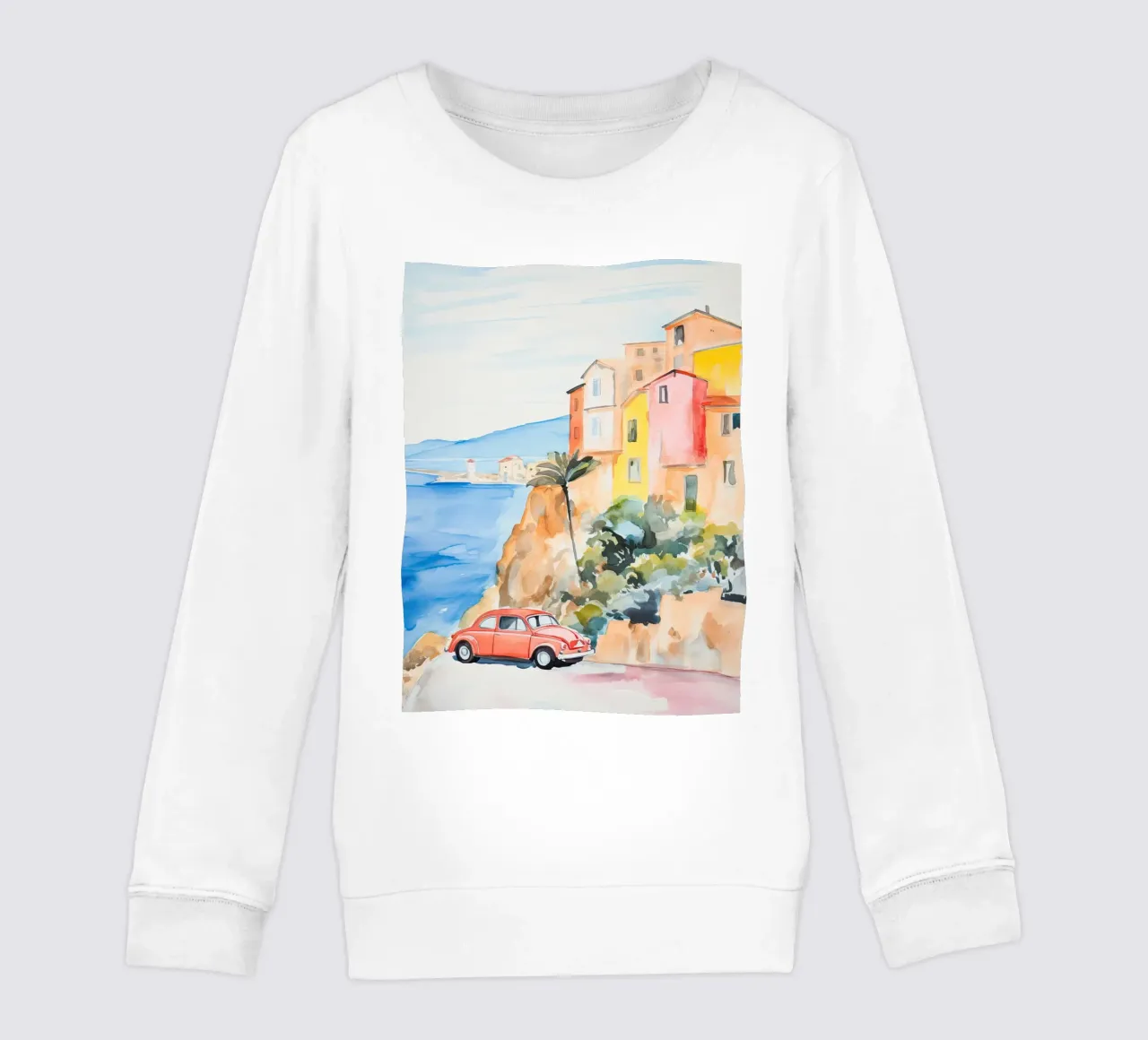 Viaggio in mare felpa bambino da DaarbyN