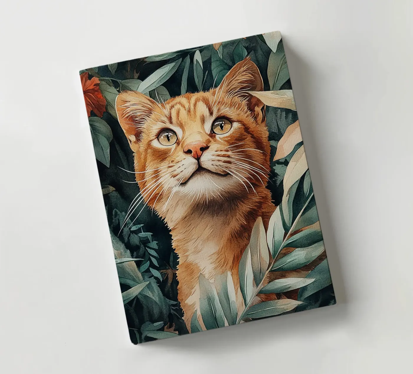 Cat Leaves notebook by Mateo