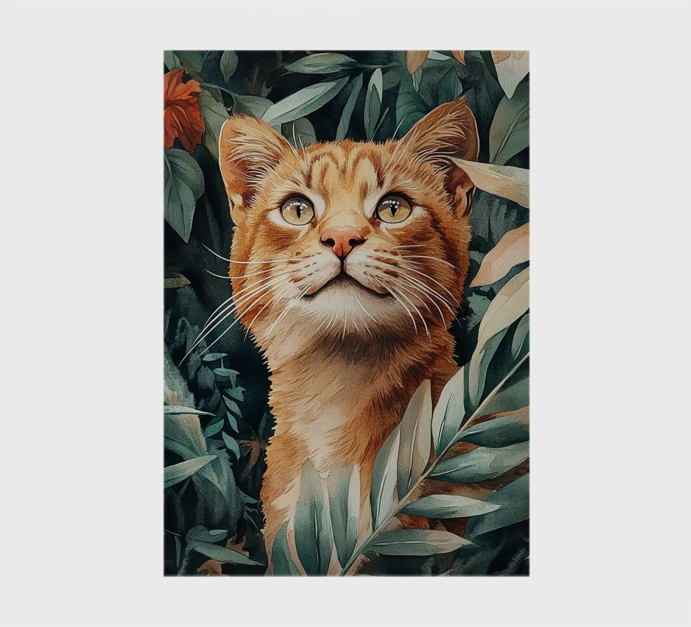 Cat Leaves notebook by Mateo