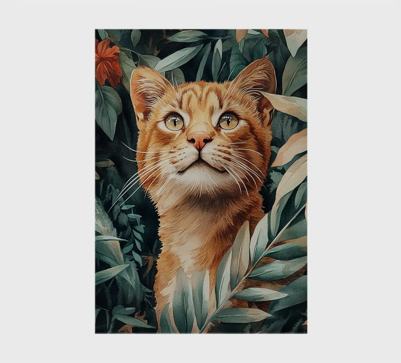 Cat Leaves notebook by Mateo