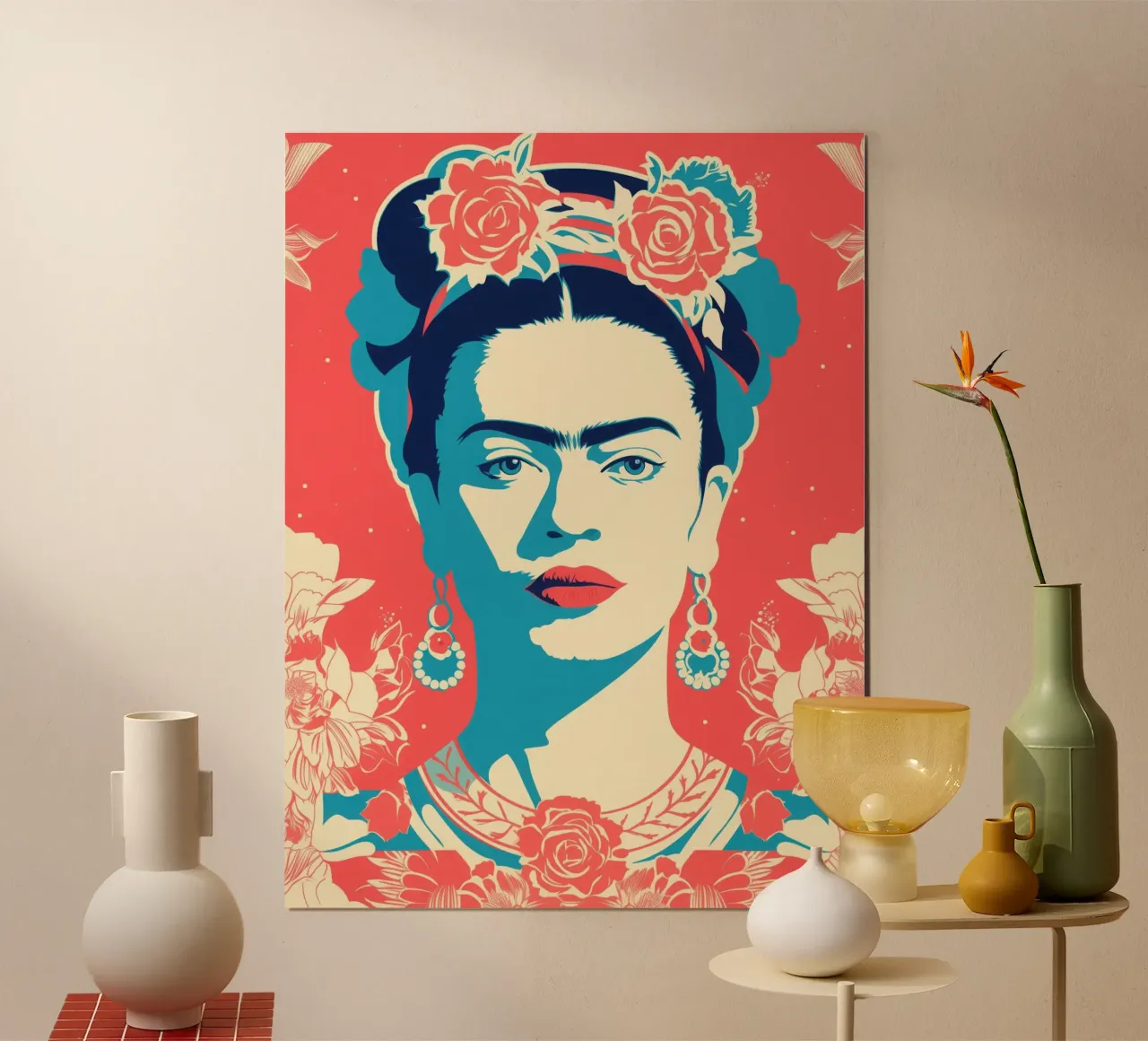 Frida Kahlo | Vintage Retro Print carta hahnemühle da Autofocus