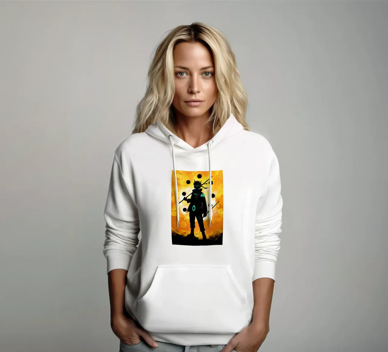 Fighter felpa con cappuccio da nabakumov