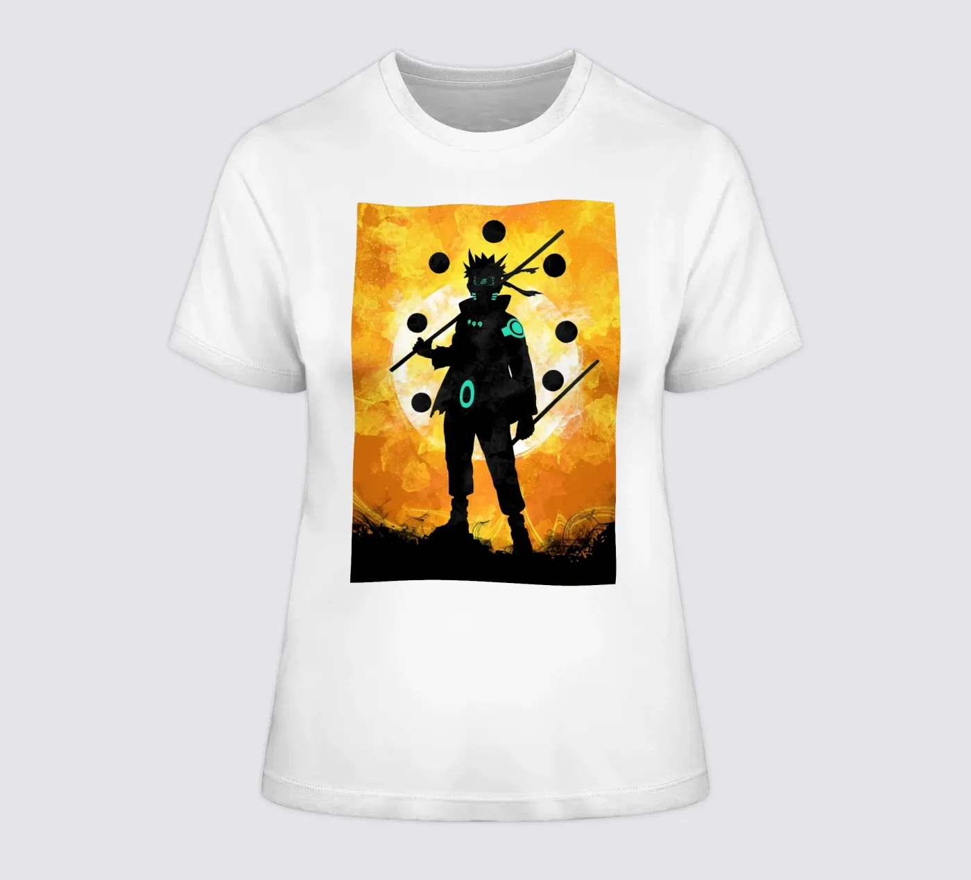 Fighter t-shirt da donna da Nabakumovart II