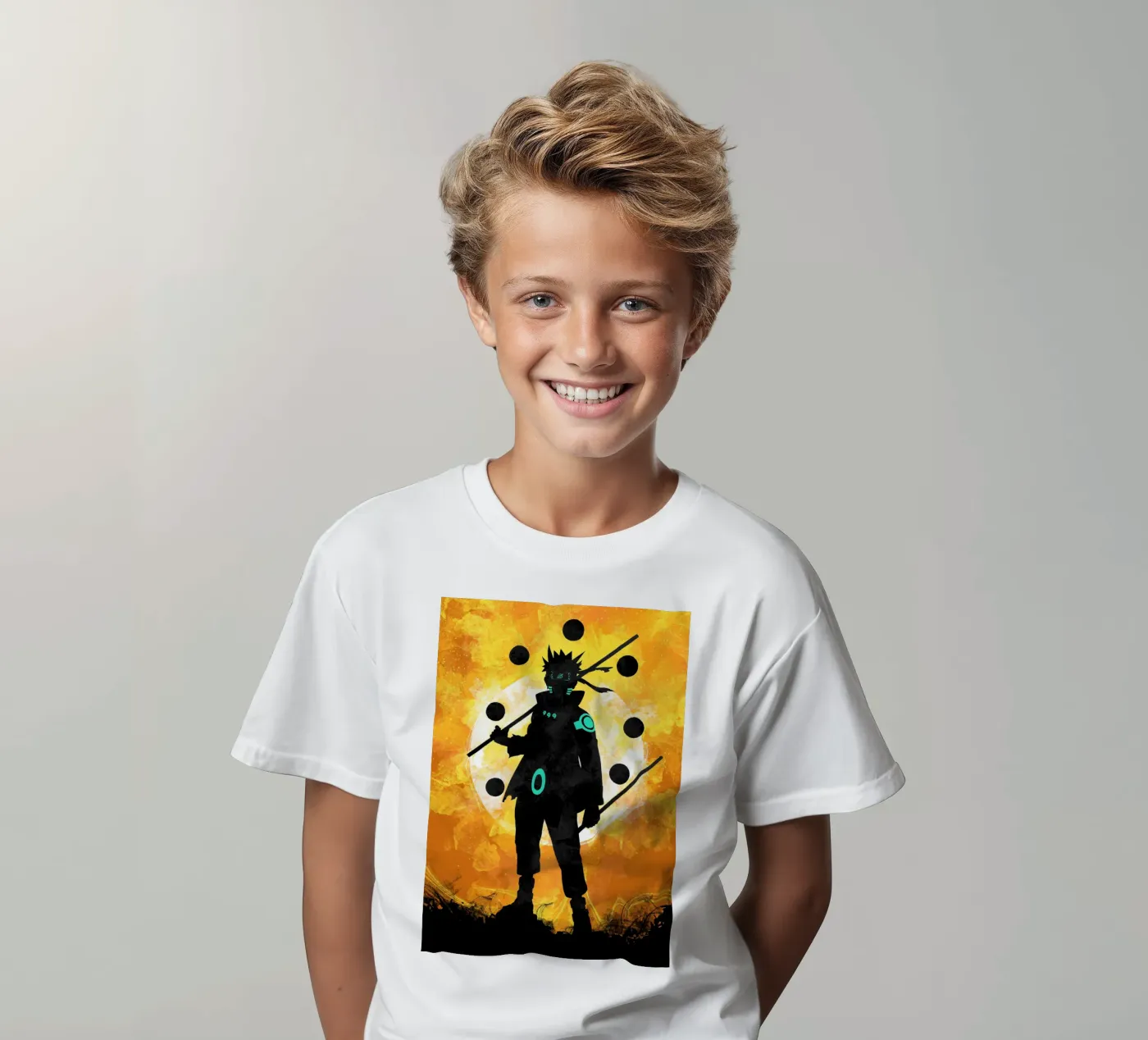 Fighter kids t-shirt by nabakumov
