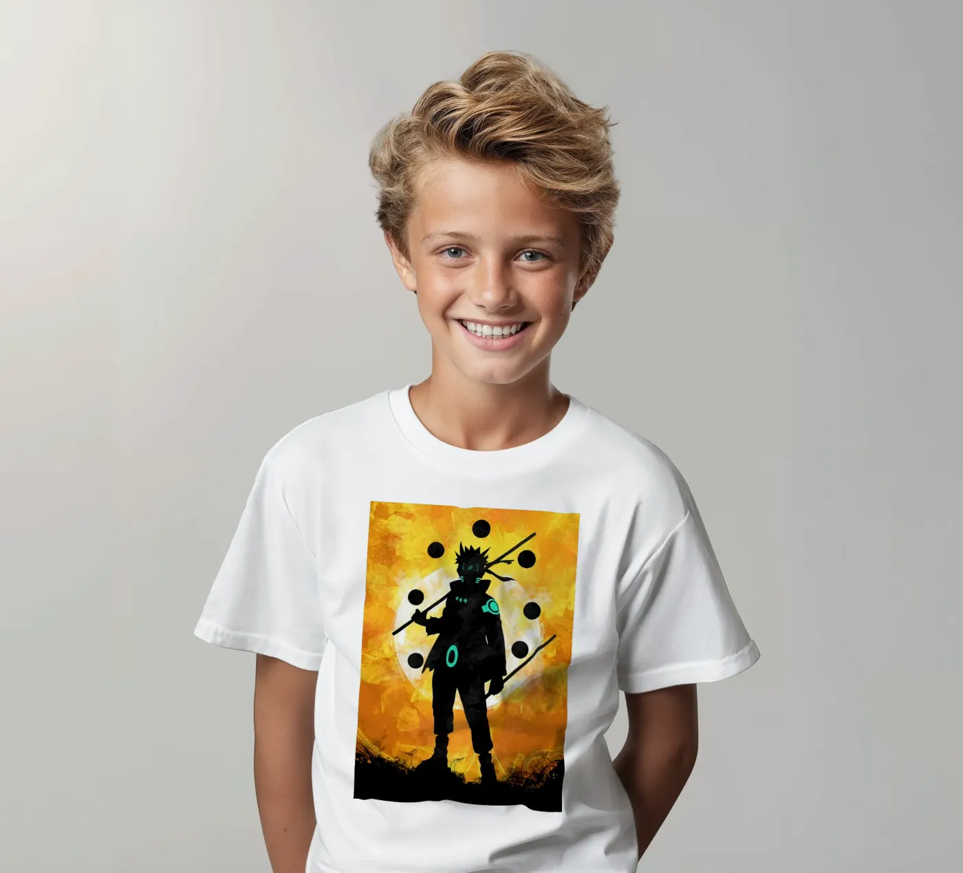 Fighter kinder t-shirt van nabakumov