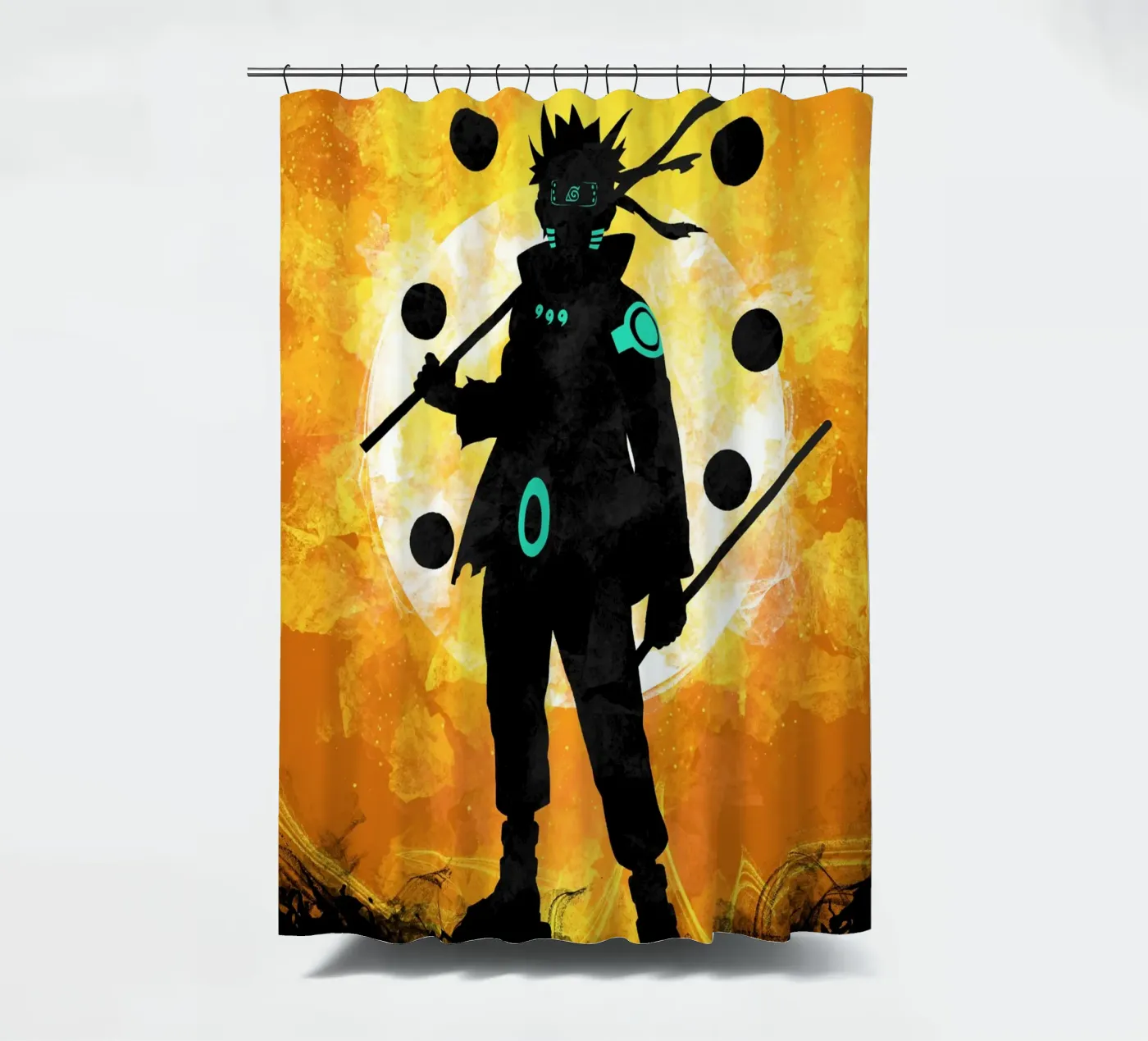 Fighter douchegordijn van nabakumov