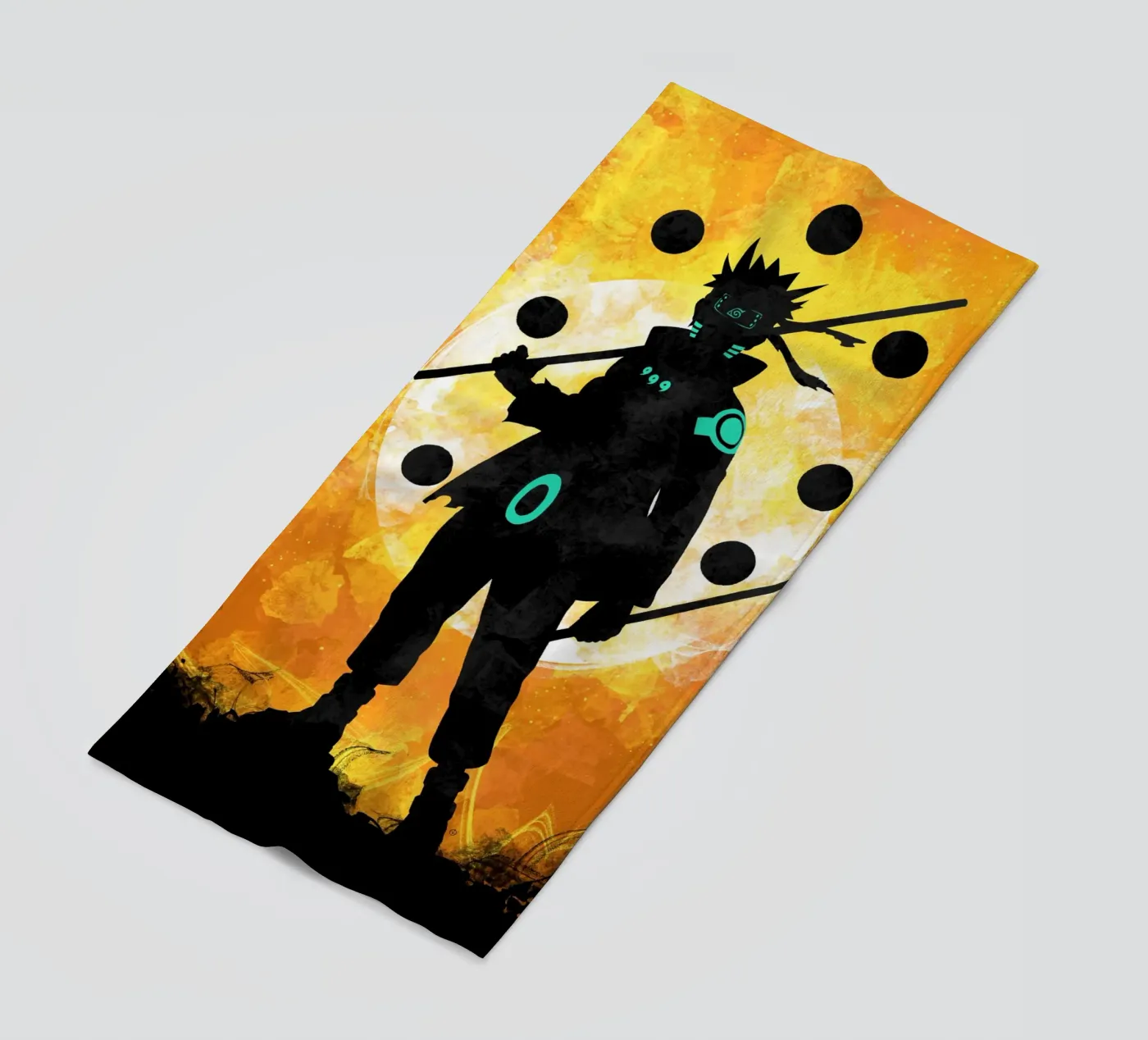 Fighter strandhanddoek van nabakumov