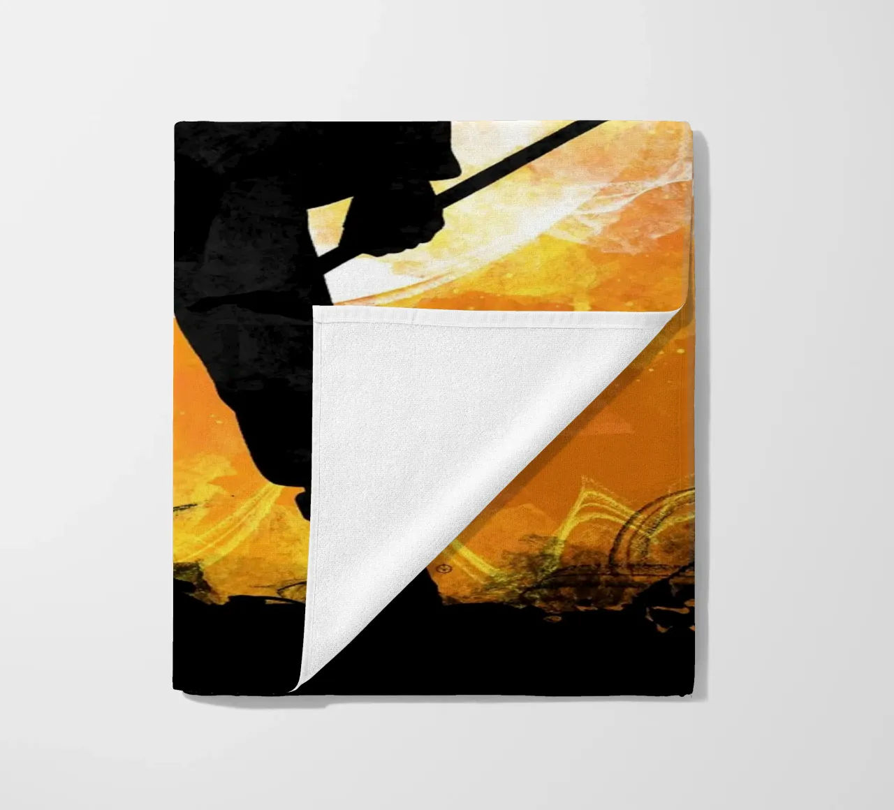 Fighter beach towel by nabakumov