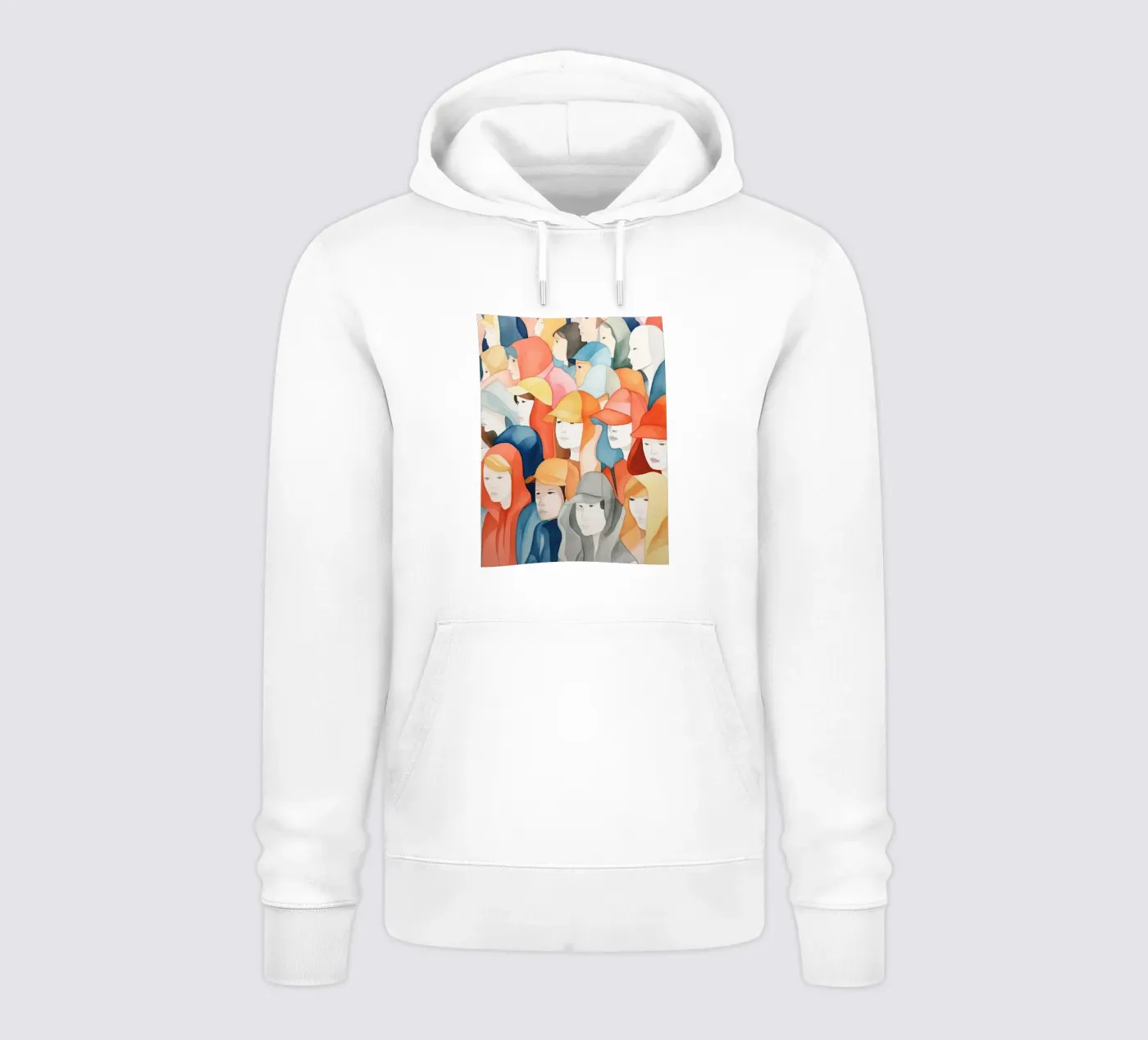 Faces hoodie by DaarbyN
