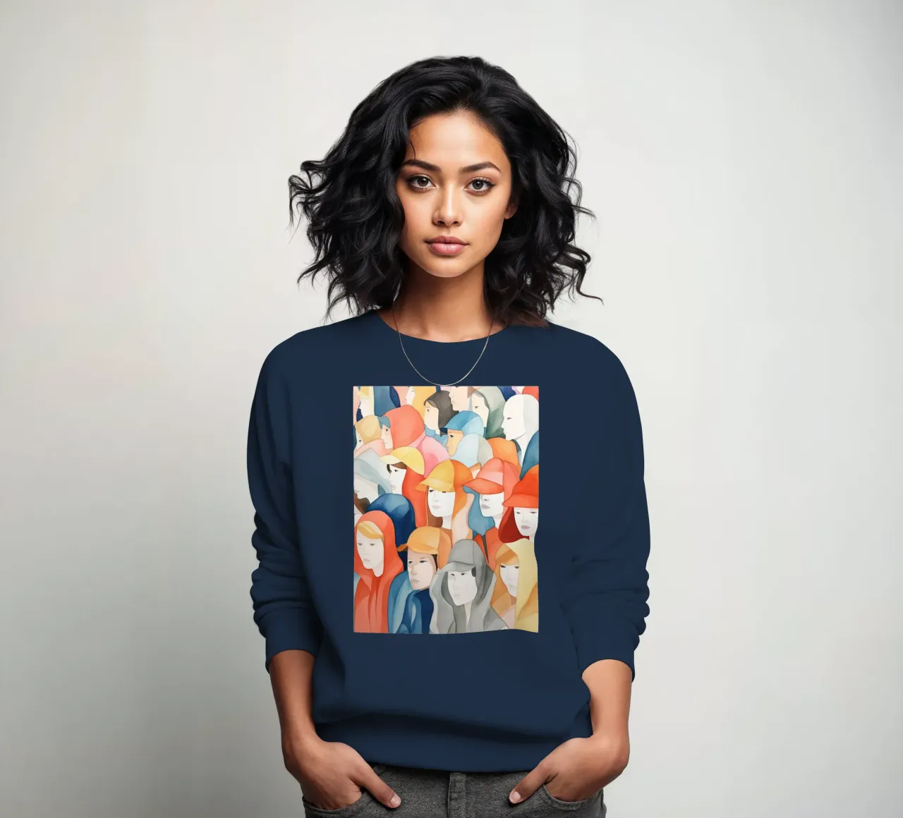 Volti felpa da DaarbyN