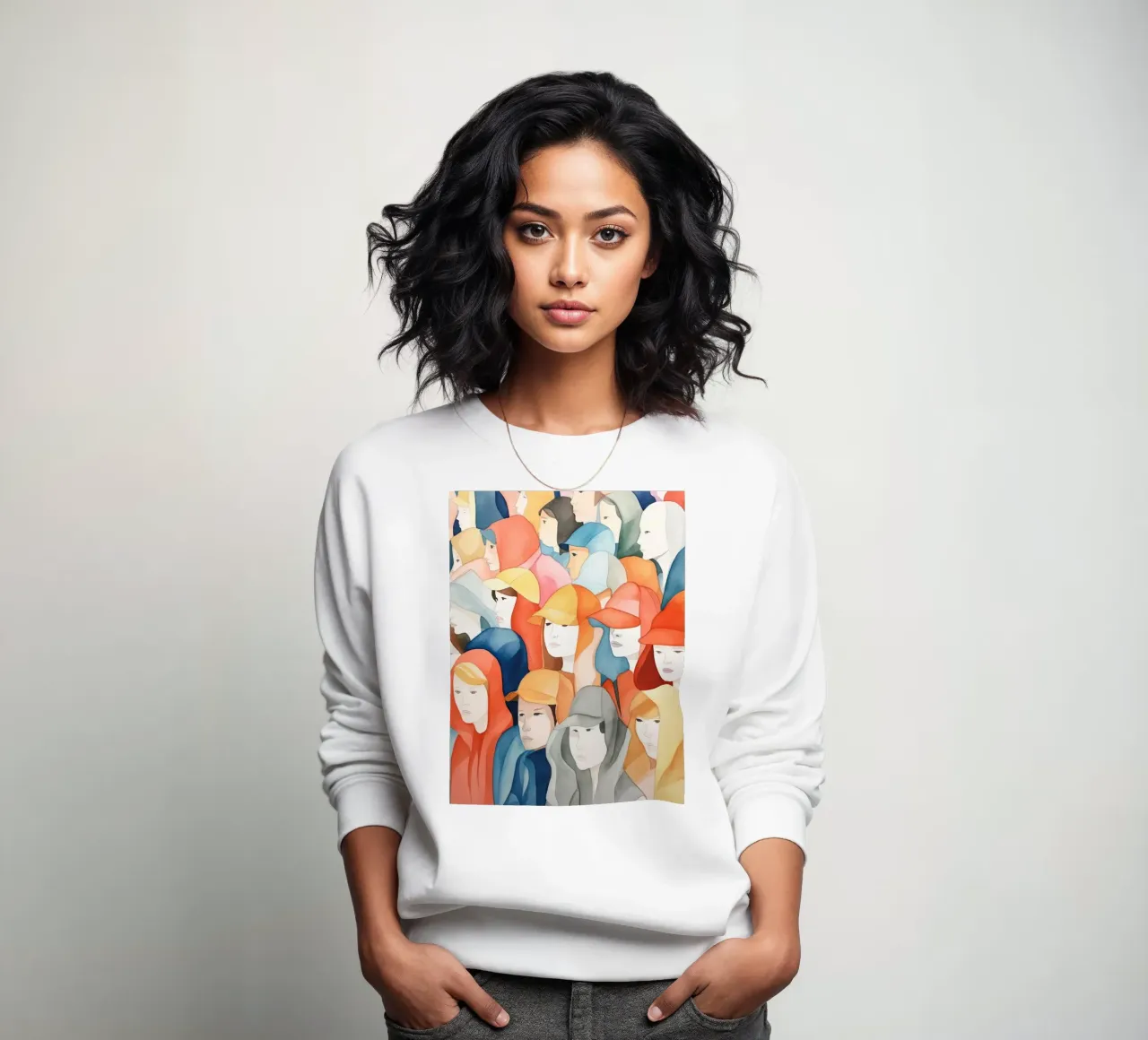 Volti felpa da DaarbyN