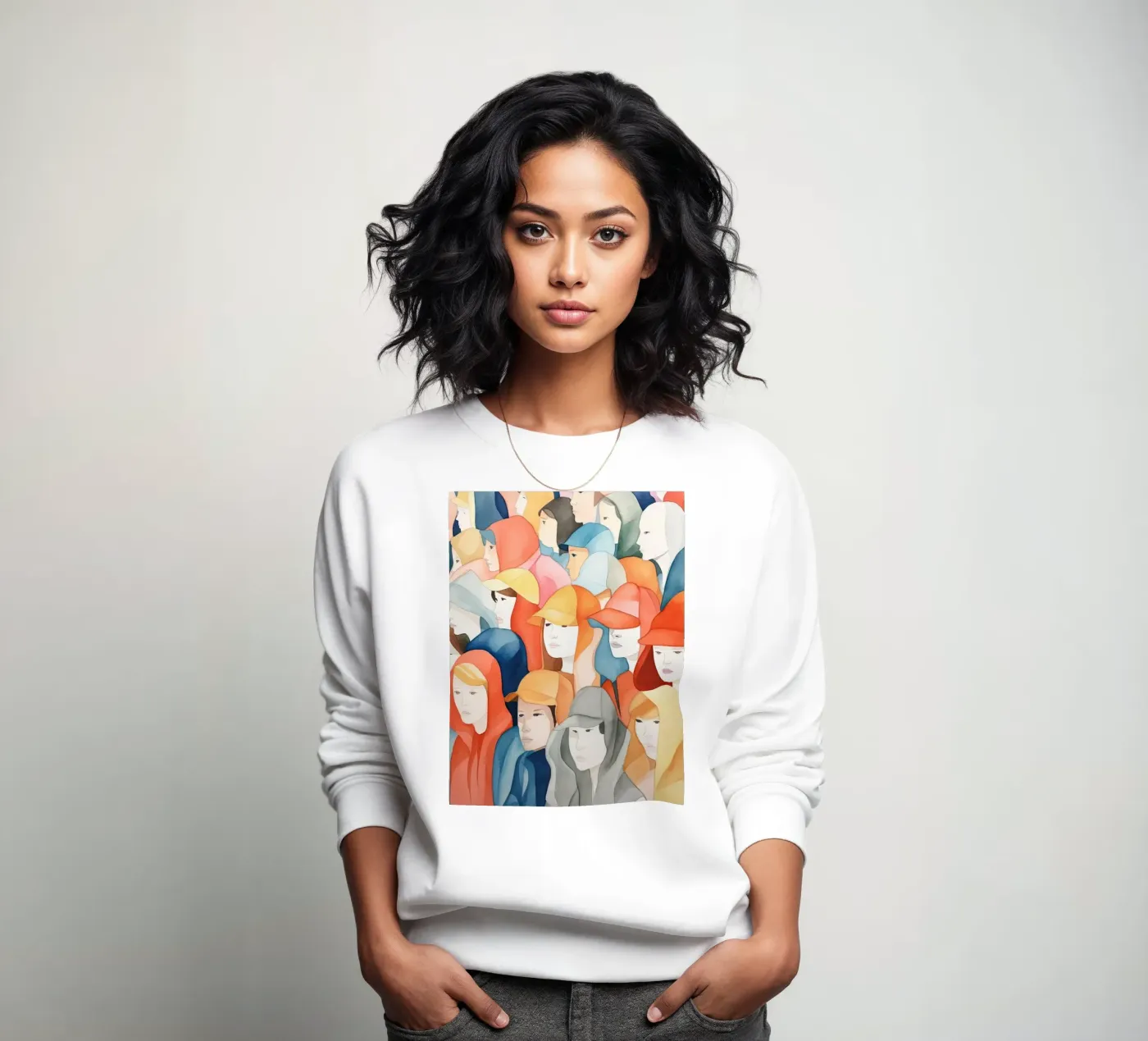 Volti felpa da DaarbyN