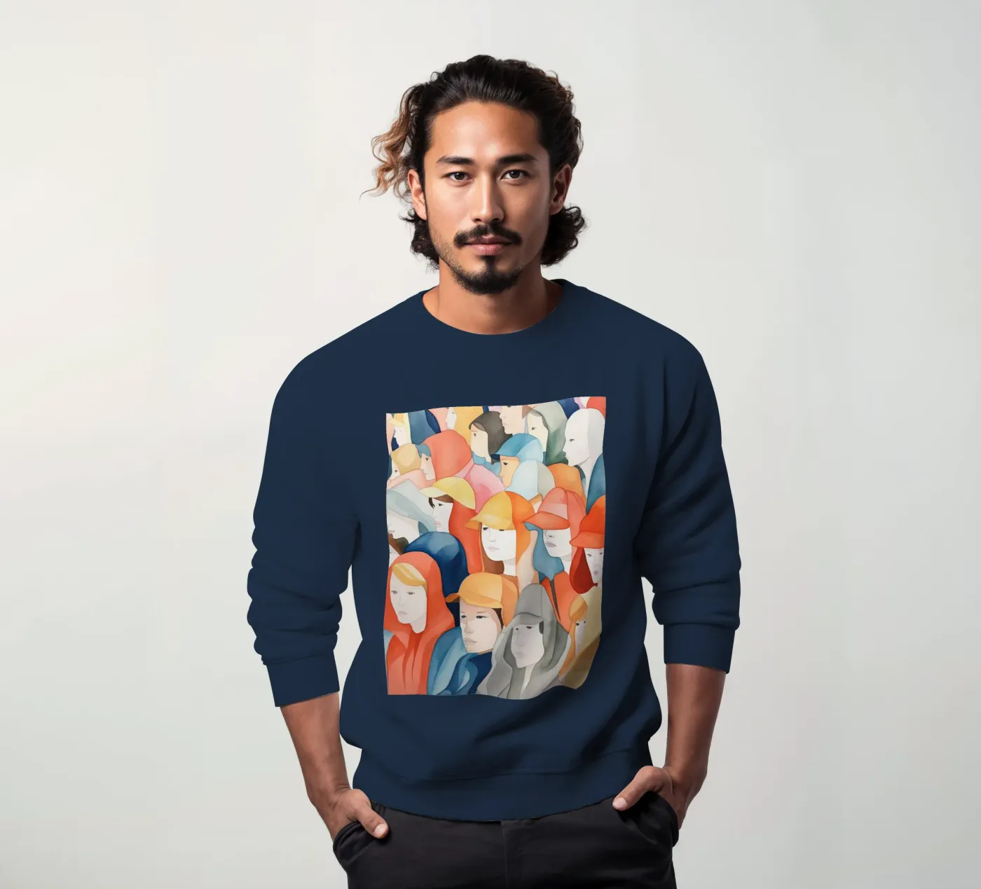 Volti felpa da DaarbyN