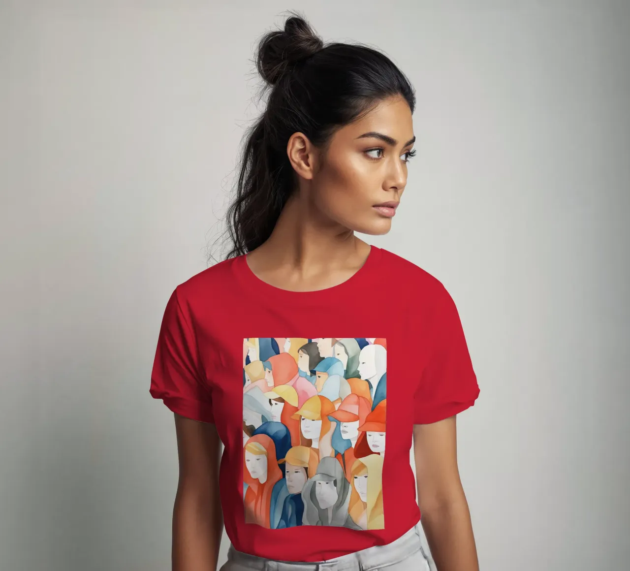 Faces t-shirt da DaarbyN